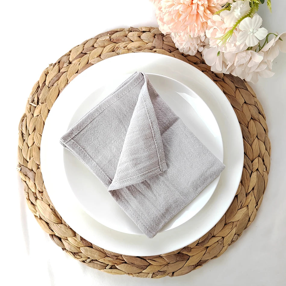 Christmas Cotton Napkins Set 8 pcs