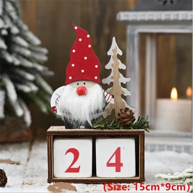 Santa Christmas Calendar Holiday