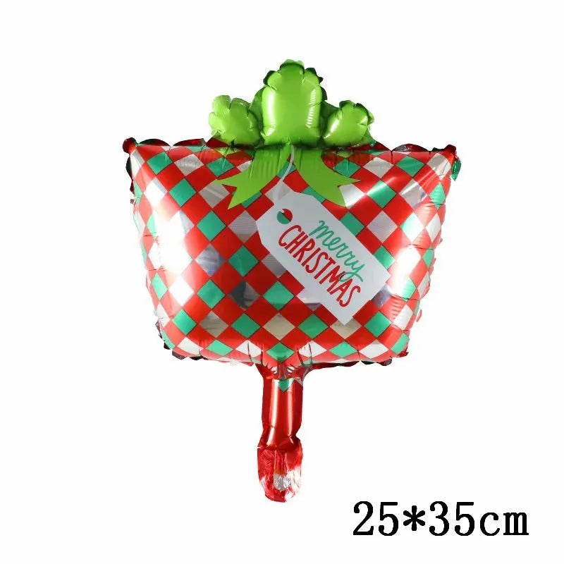 Christmas Foil Balloons Set Decor