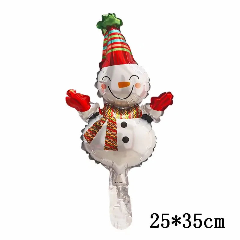 Christmas Foil Balloons Set Decor