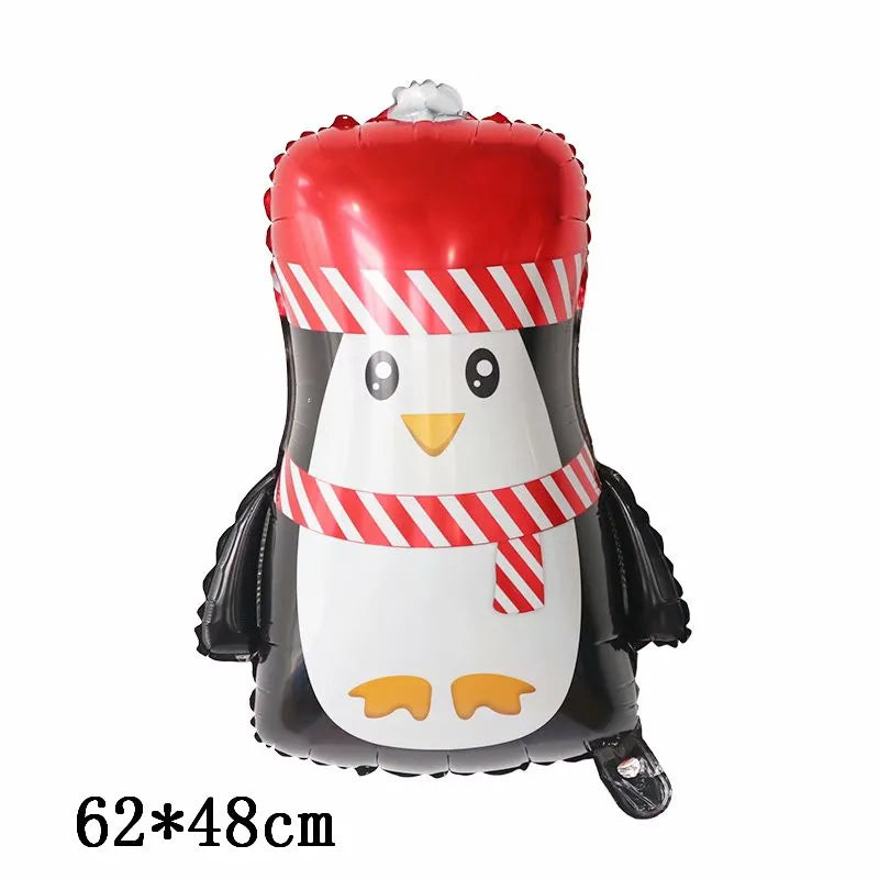 Christmas Foil Balloons Set Decor