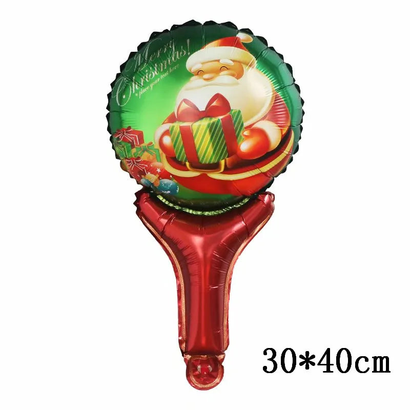 Christmas Foil Balloons Set Decor