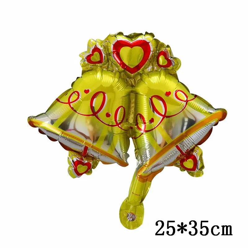 Christmas Foil Balloons Set Decor