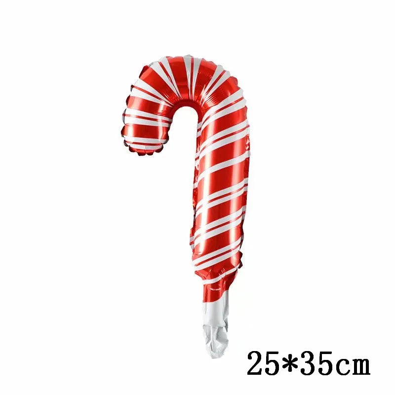 Christmas Foil Balloons Set Decor