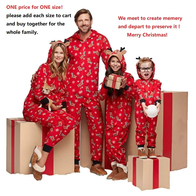 Christmas Matching Family Pajamas Parent & Child Set