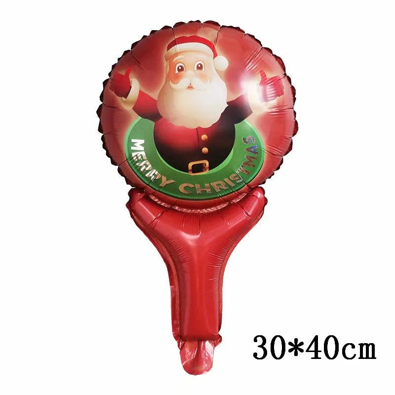 Christmas Foil Balloons Set Decor