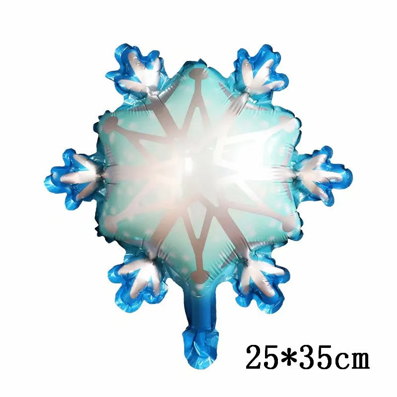 Christmas Foil Balloons Set Decor