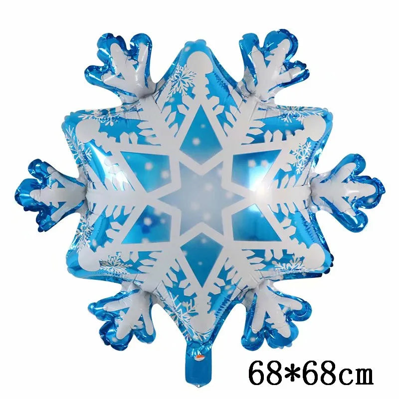 Christmas Foil Balloons Set Decor