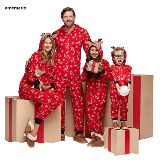 Christmas Matching Family Pajamas Parent & Child Set