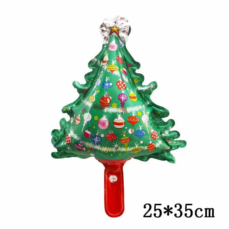 Christmas Foil Balloons Set Decor