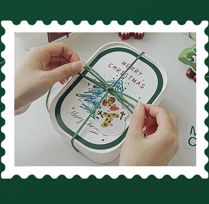 Festive Christmas Scented Candle Holiday Aromatherapy Decor