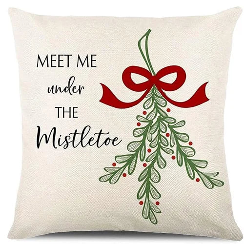 Merry Christmas Pillow Covers Set
