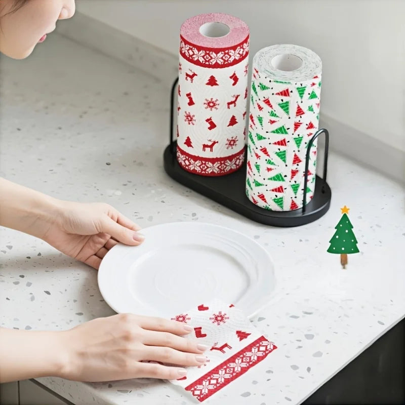 Christmas Paper Towels Decorative Kitchen  Set
