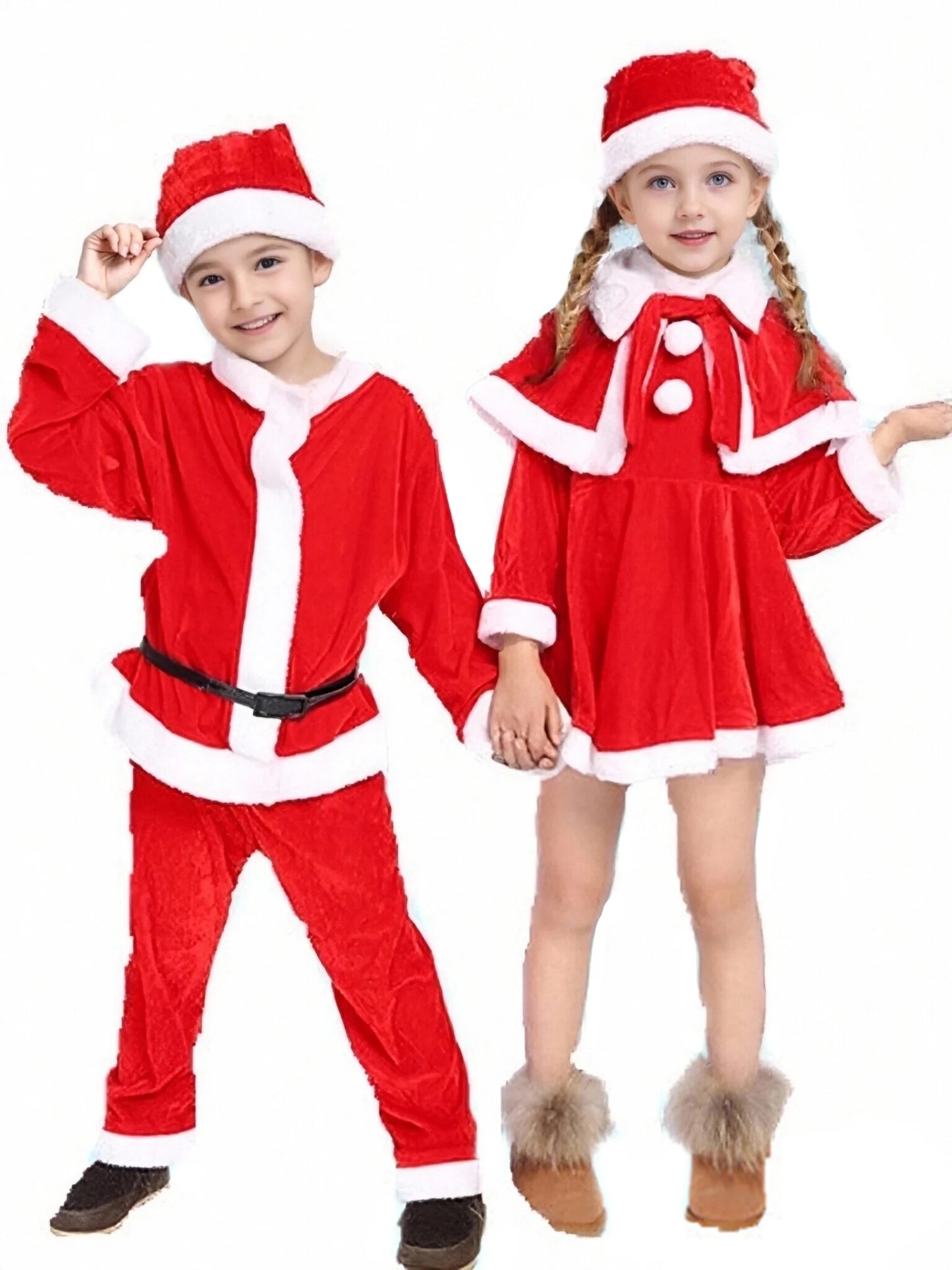 Christmas Performance Costume Set Santa & Holiday Outfits