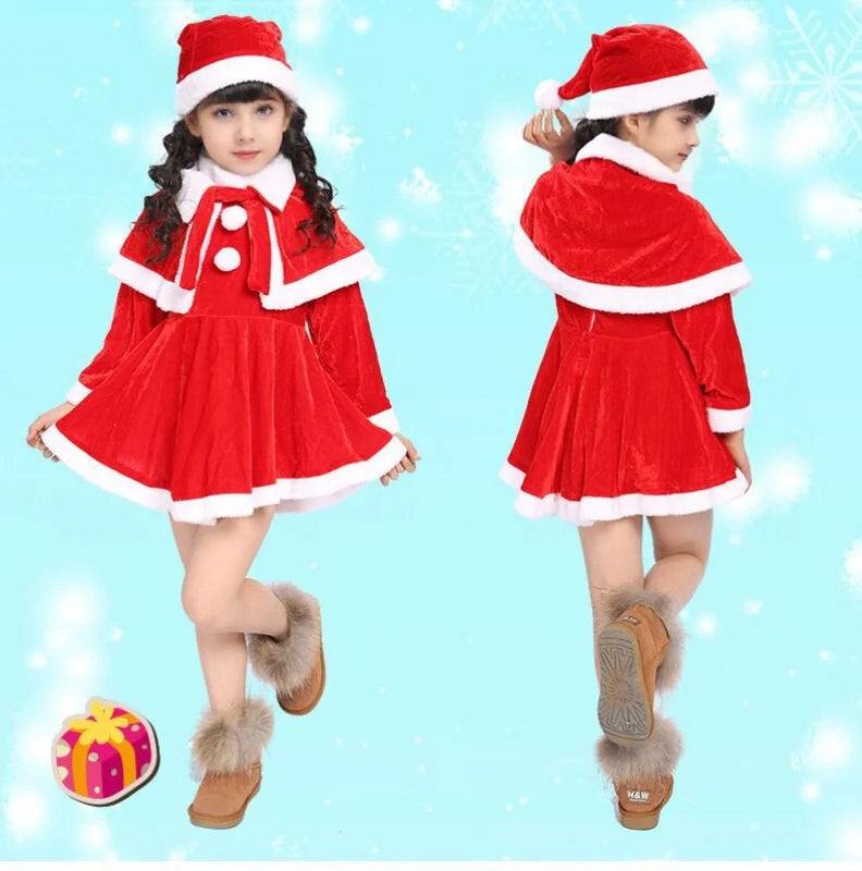 Christmas Performance Costume Set Santa & Holiday Outfits