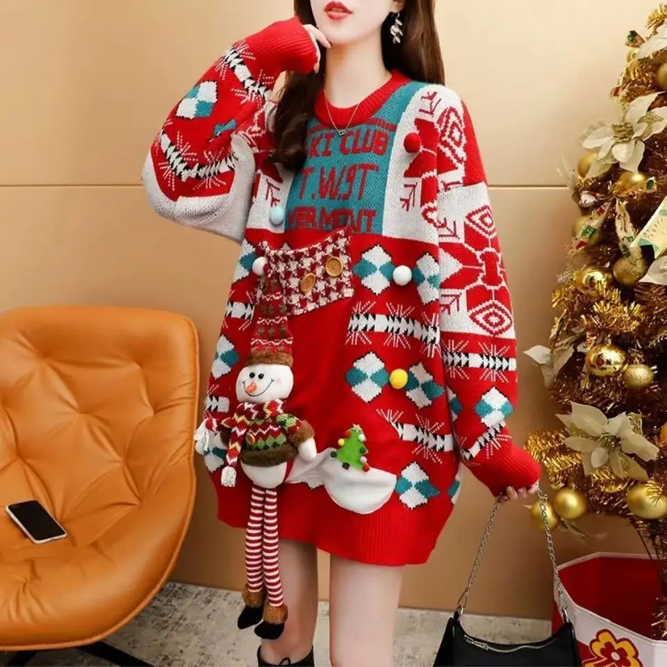Christmas Matching Sweater Cozy Winter Pullover