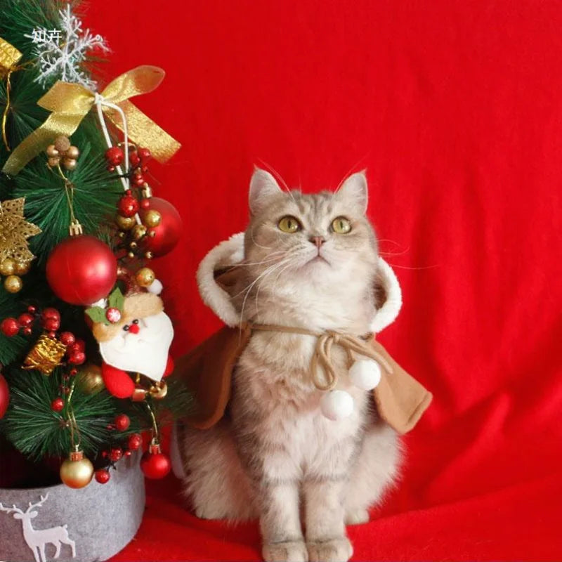 Christmas Pet Sweater Cozy Holiday Outfit