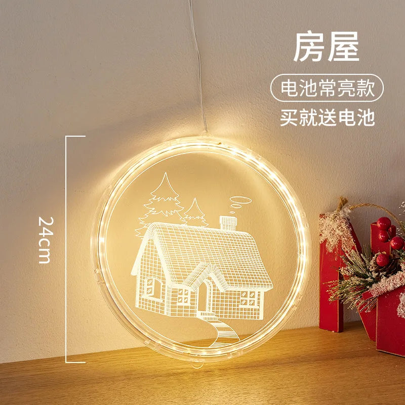 Luminous Christmas Night Light Decor