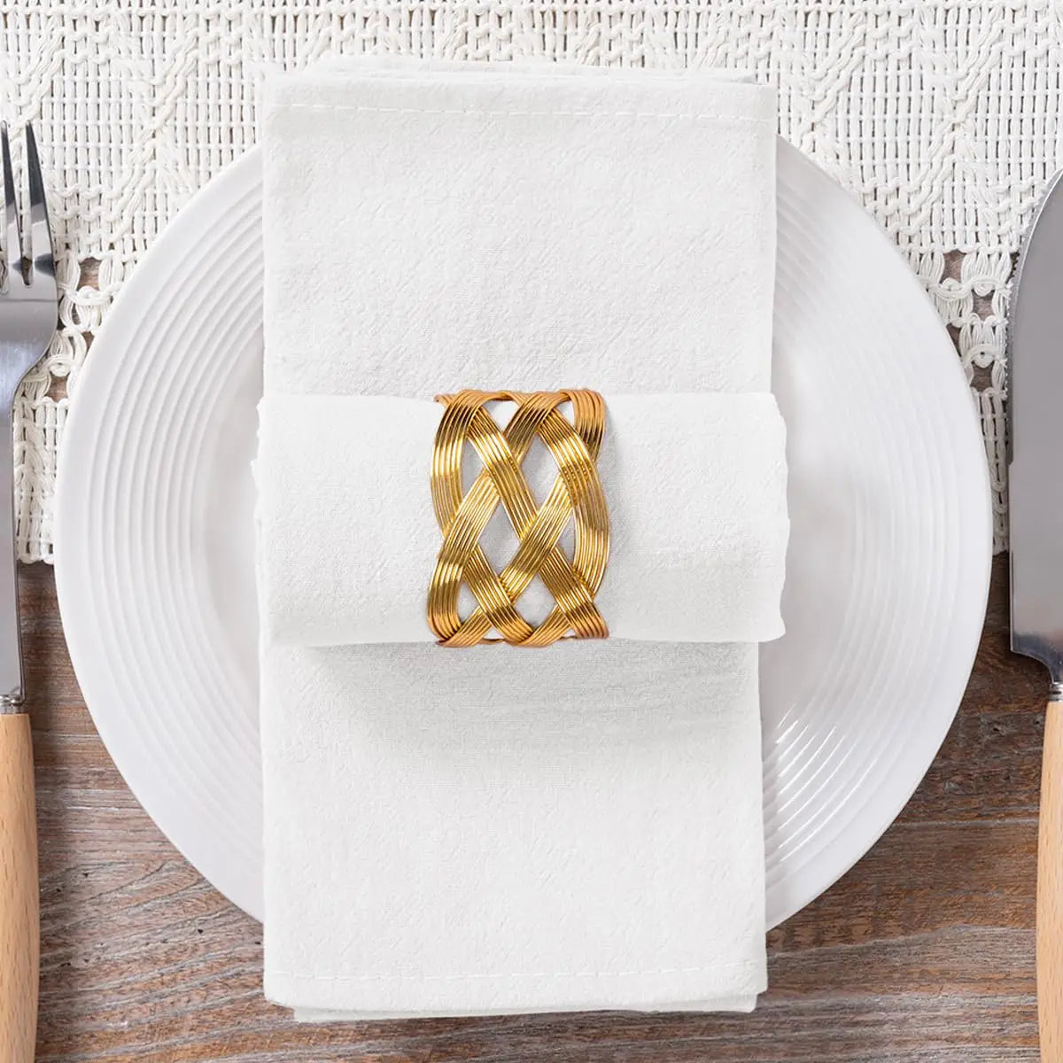 Christmas Cotton Napkins Set 8 pcs