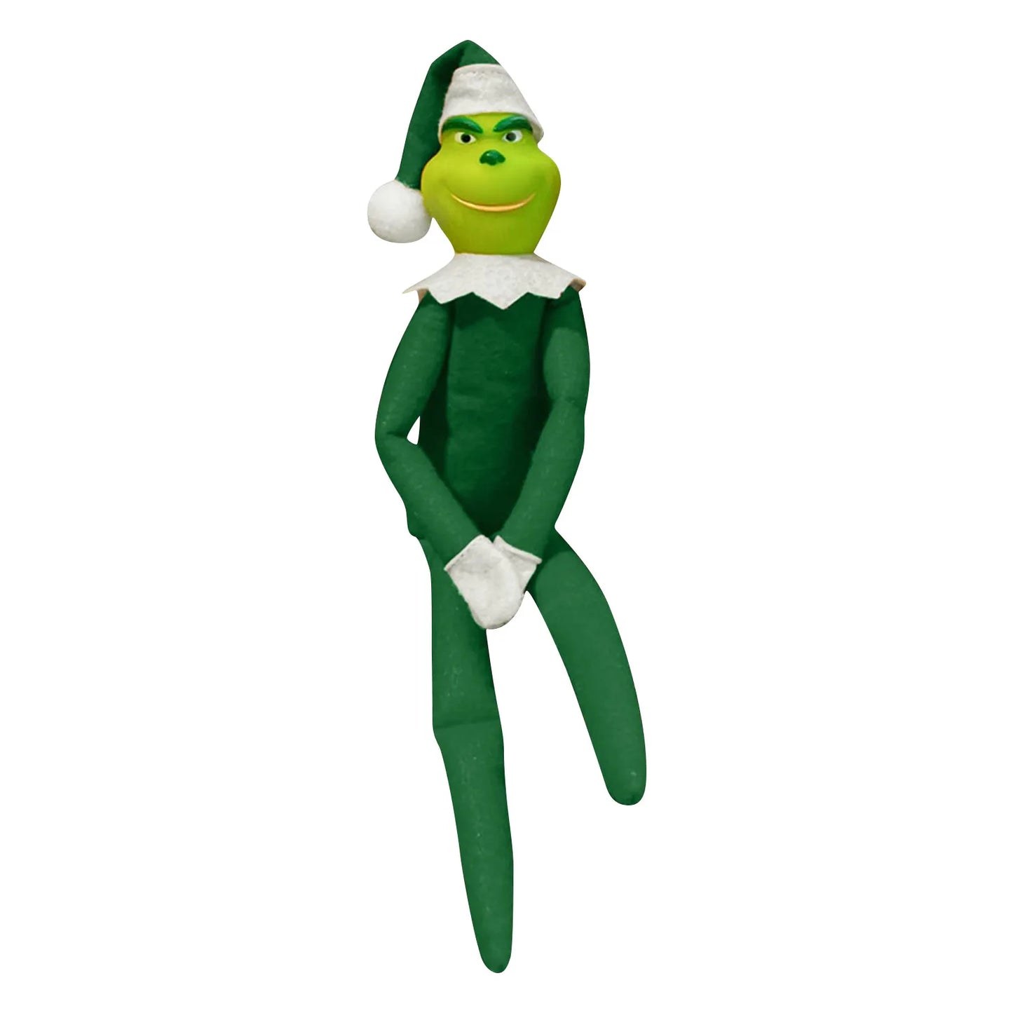 Christmas Grinch Plush Doll Holiday Decor