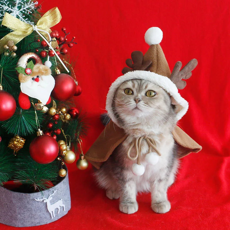 Christmas Pet Sweater Cozy Holiday Outfit