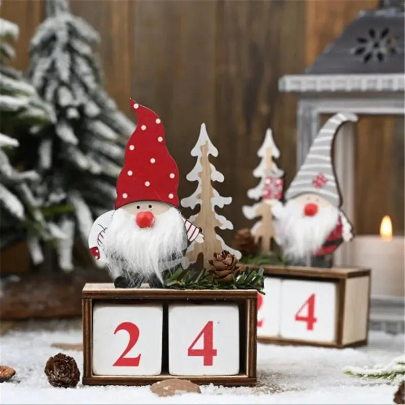 Santa Christmas Calendar Holiday