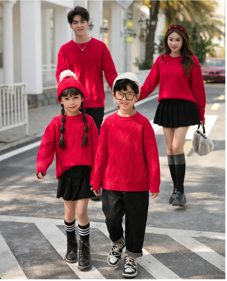Matching Family Christmas Sweaters Holiday Knitwear