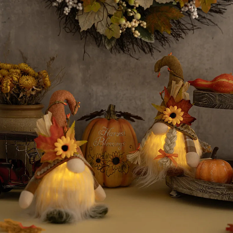 Chritsmas Faceless Gnome Doll Handemade Holiday Decor