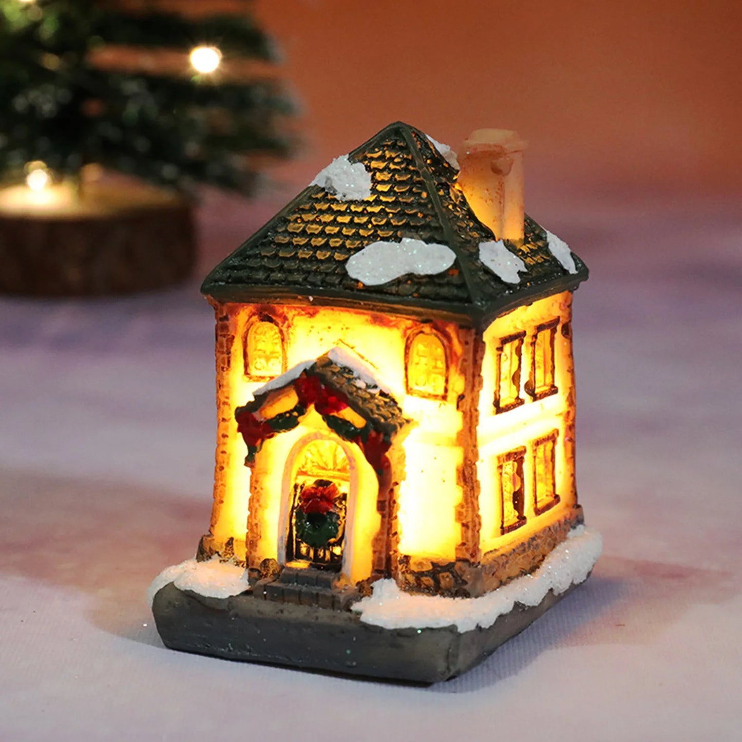 LED Christmas House Light Up Decor