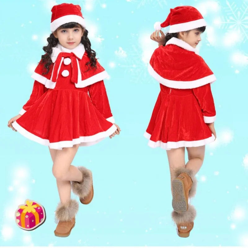 Christmas Performance Costume Set Santa & Holiday Outfits