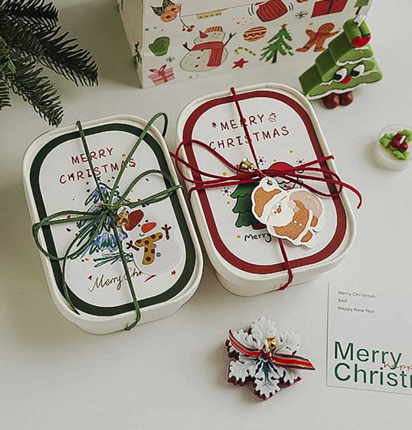 Festive Christmas Scented Candle Holiday Aromatherapy Decor