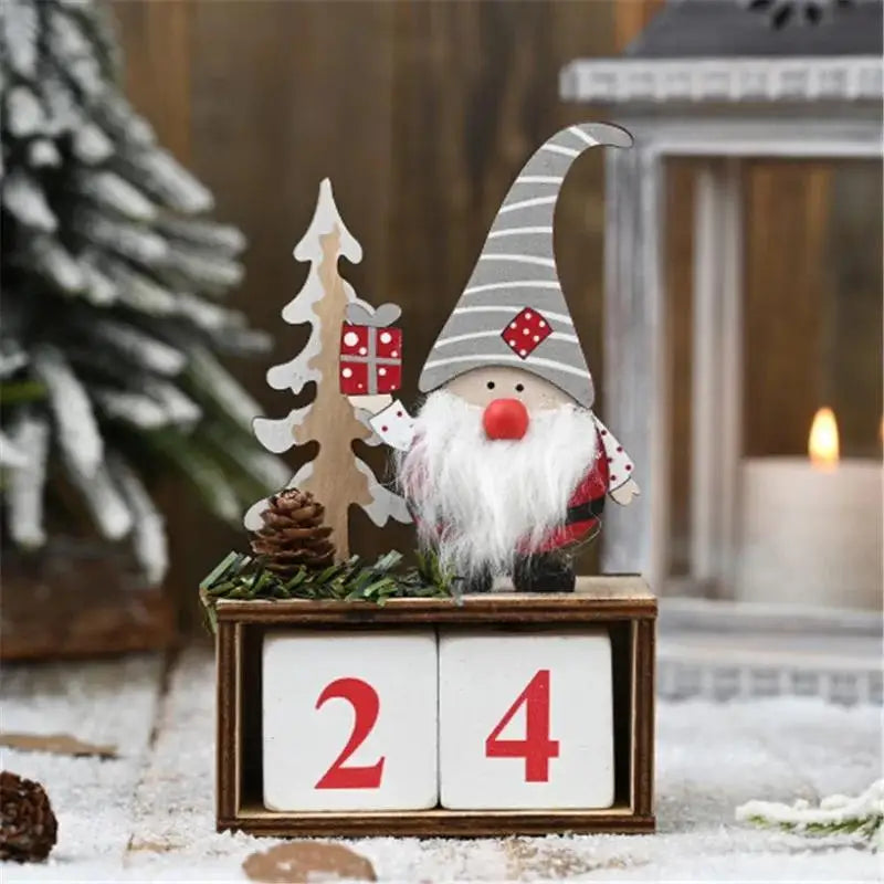 Santa Christmas Calendar Holiday