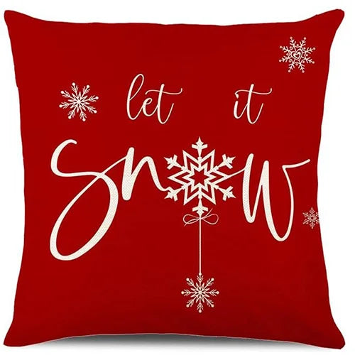 Merry Christmas Pillow Covers Set