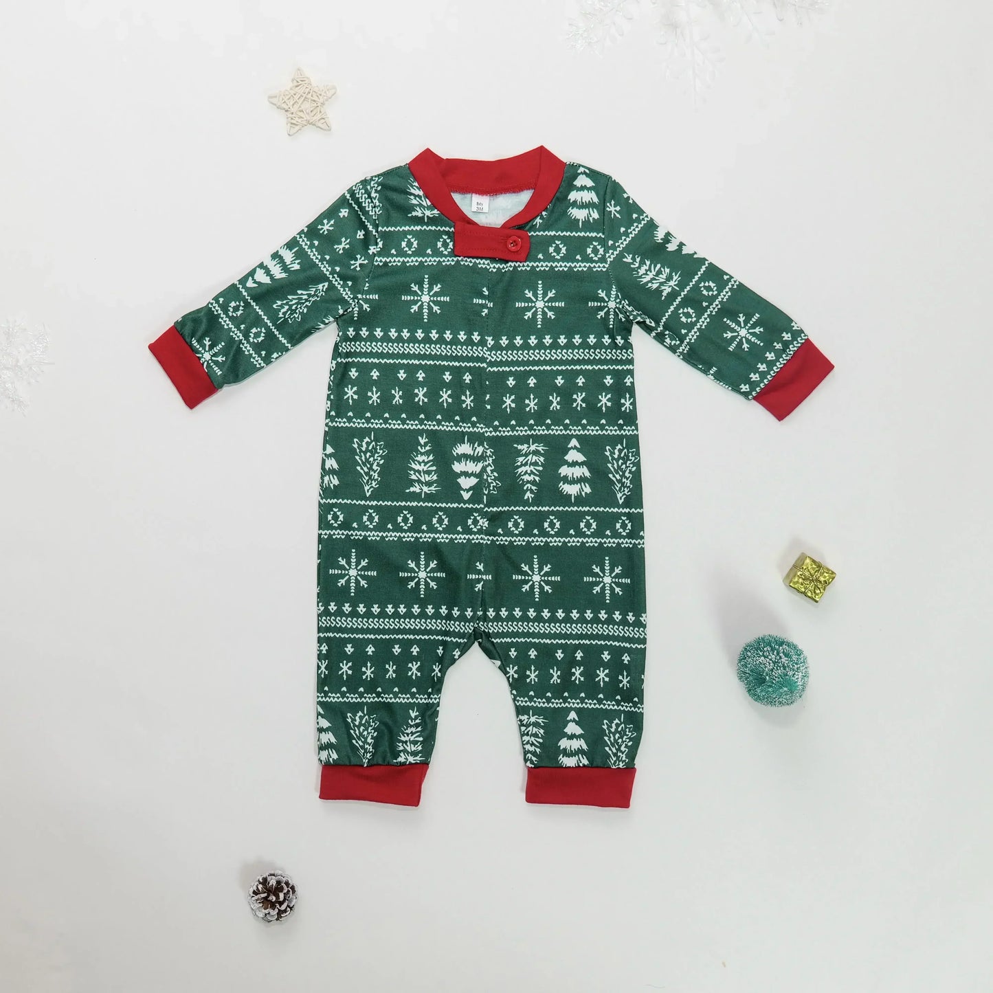 Family Christmas Pajamas Set Matching Loungewear