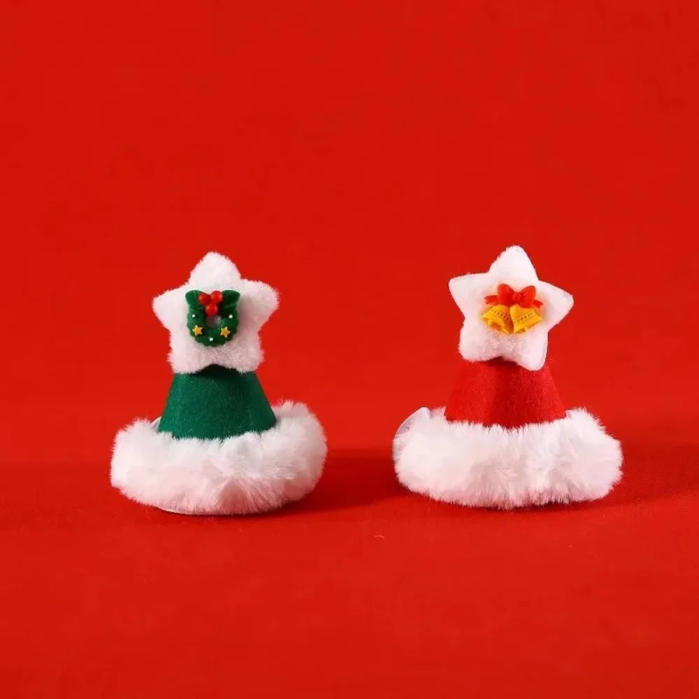 Christmas Pet Hat & scarf Set Knitted Holiday Accessory