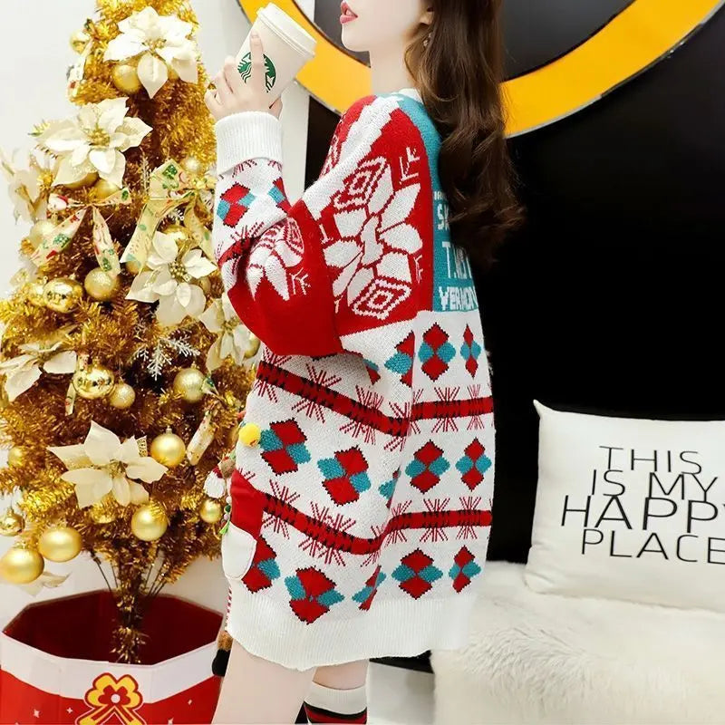 Christmas Matching Sweater Cozy Winter Pullover