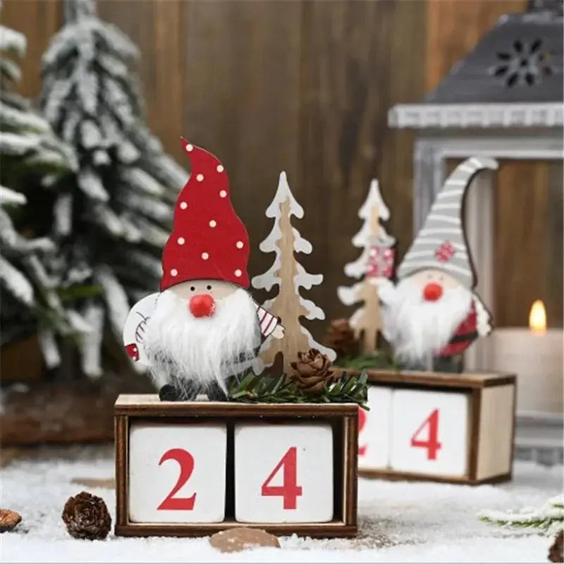 Santa Christmas Calendar Holiday