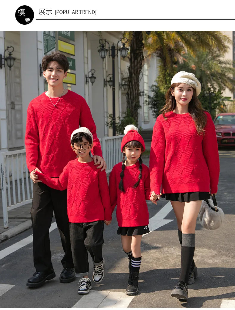 Matching Family Christmas Sweaters Holiday Knitwear