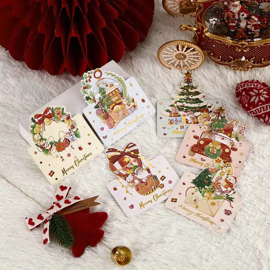Christmas Greeting Cards Set 30 pcs