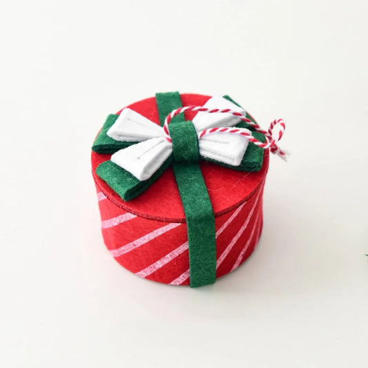 Mini Christmas Gift Box Decor Tree Ornament Set