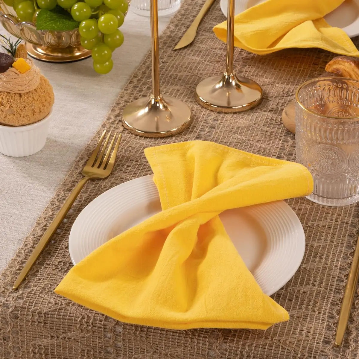 Christmas Cotton Napkins Set 8 pcs