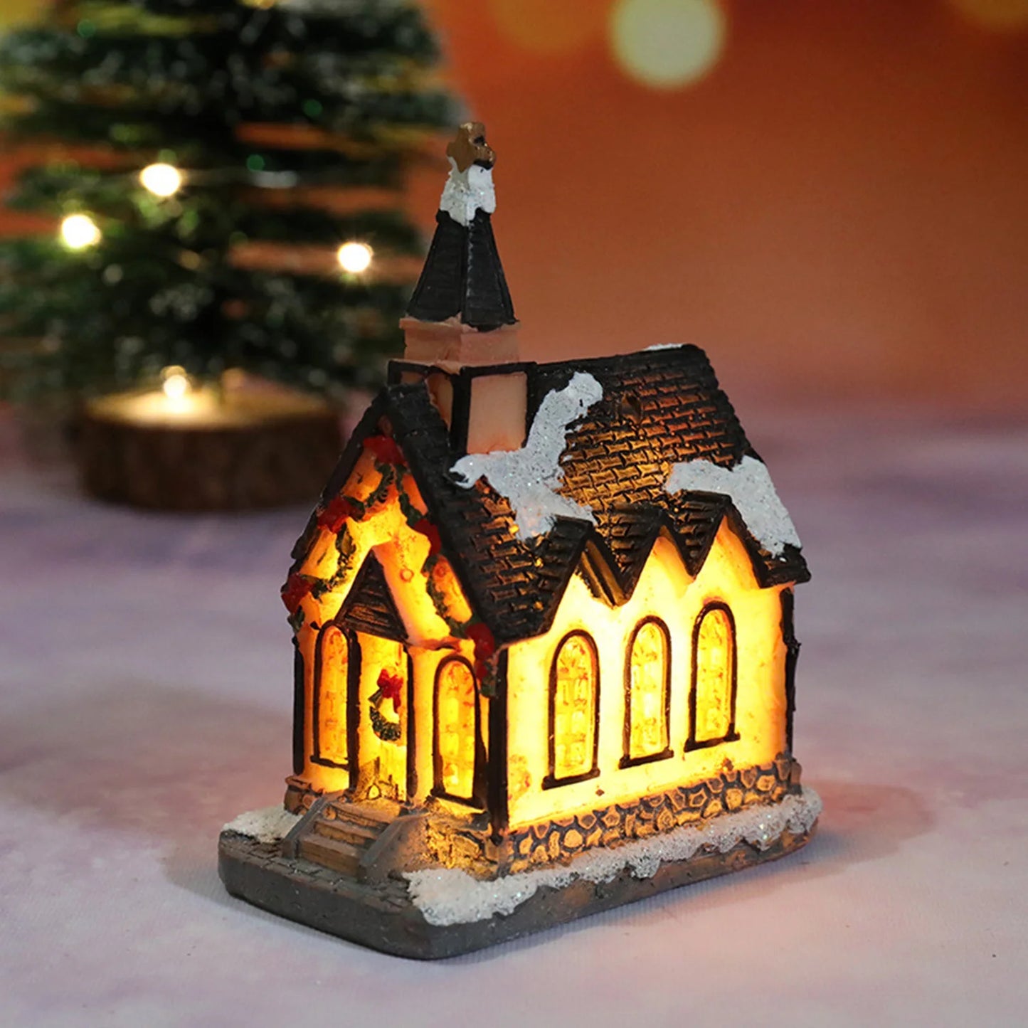 LED Christmas House Light Up Decor