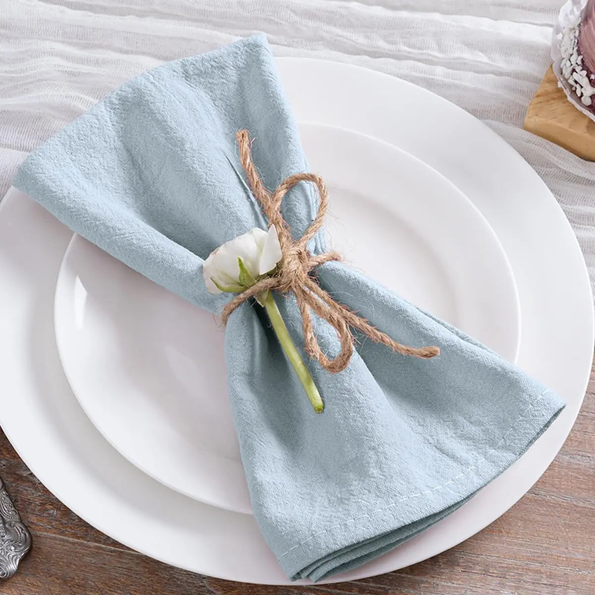 Christmas Cotton Napkins Set 8 pcs
