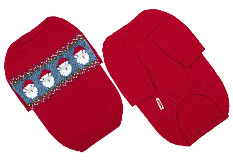 Christmas Pet Clothes Cotton Vest Shirt for Cats & Dogs