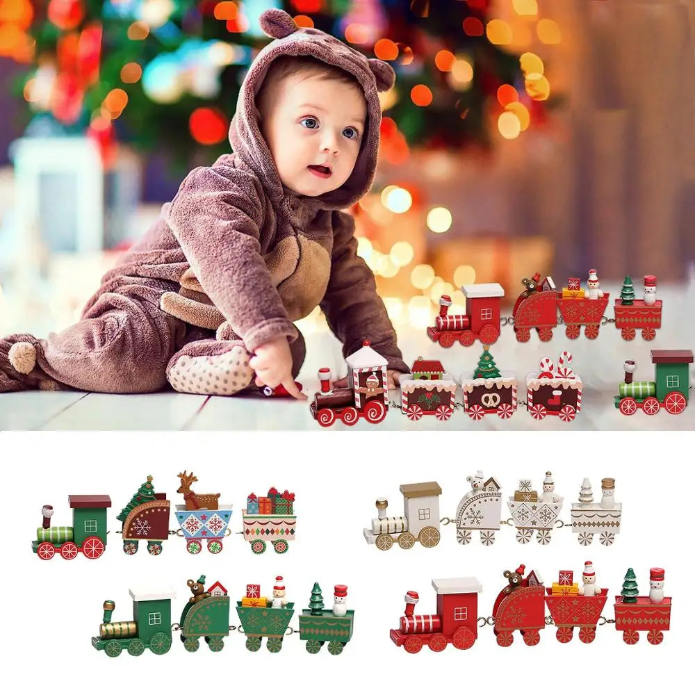 Christmas Train Ornament Home Decor