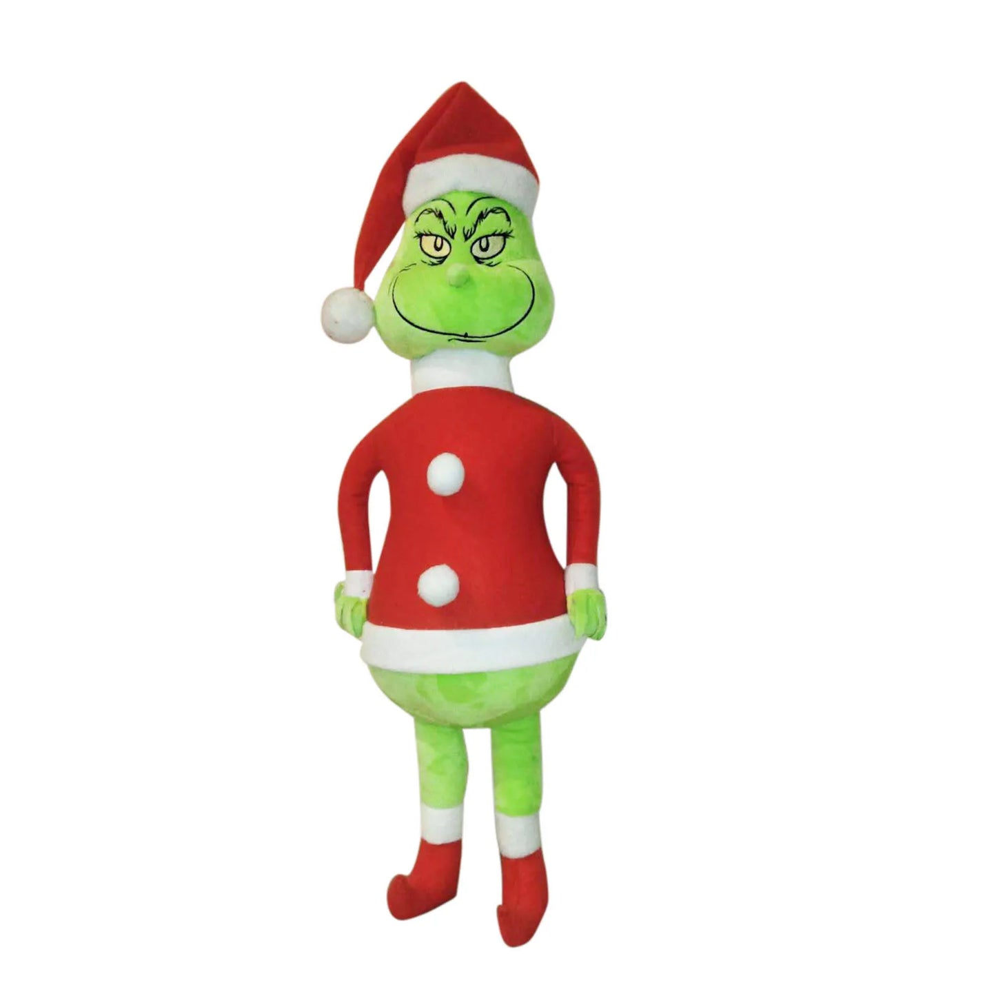 Lifelike Christmas Grinch Plush Ornament Decor