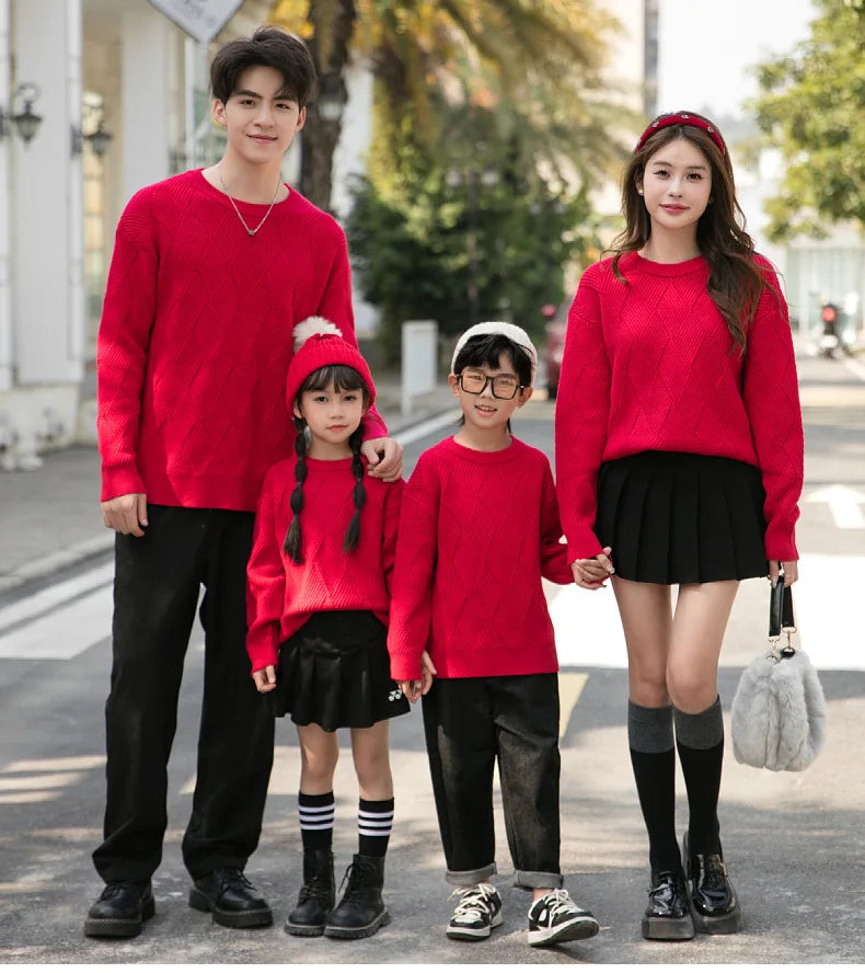Matching Family Christmas Sweaters Holiday Knitwear