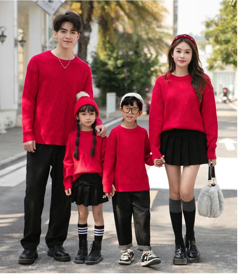 Matching Family Christmas Sweaters Holiday Knitwear