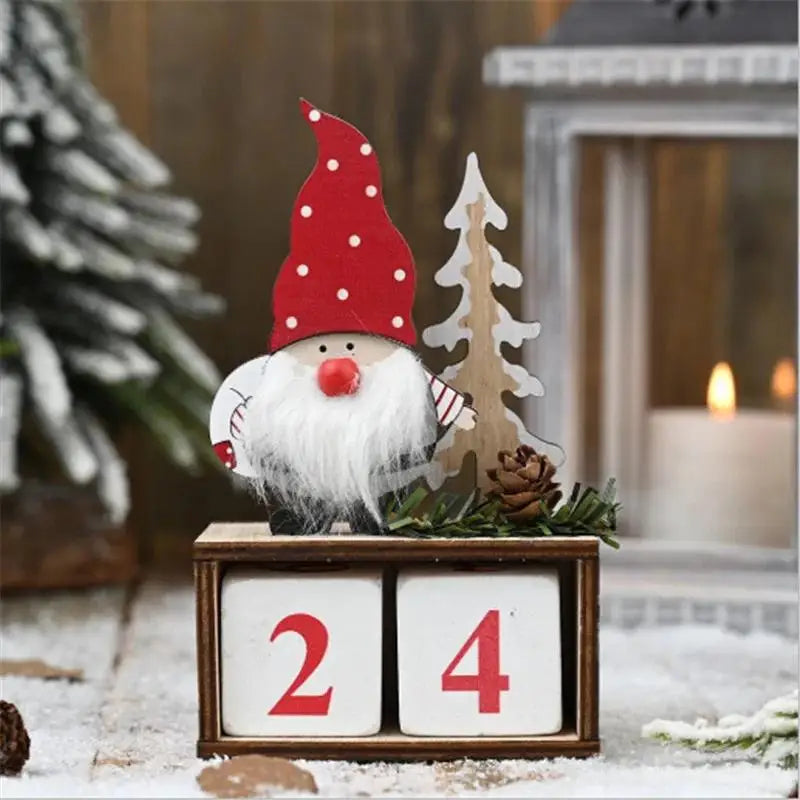 Santa Christmas Calendar Holiday