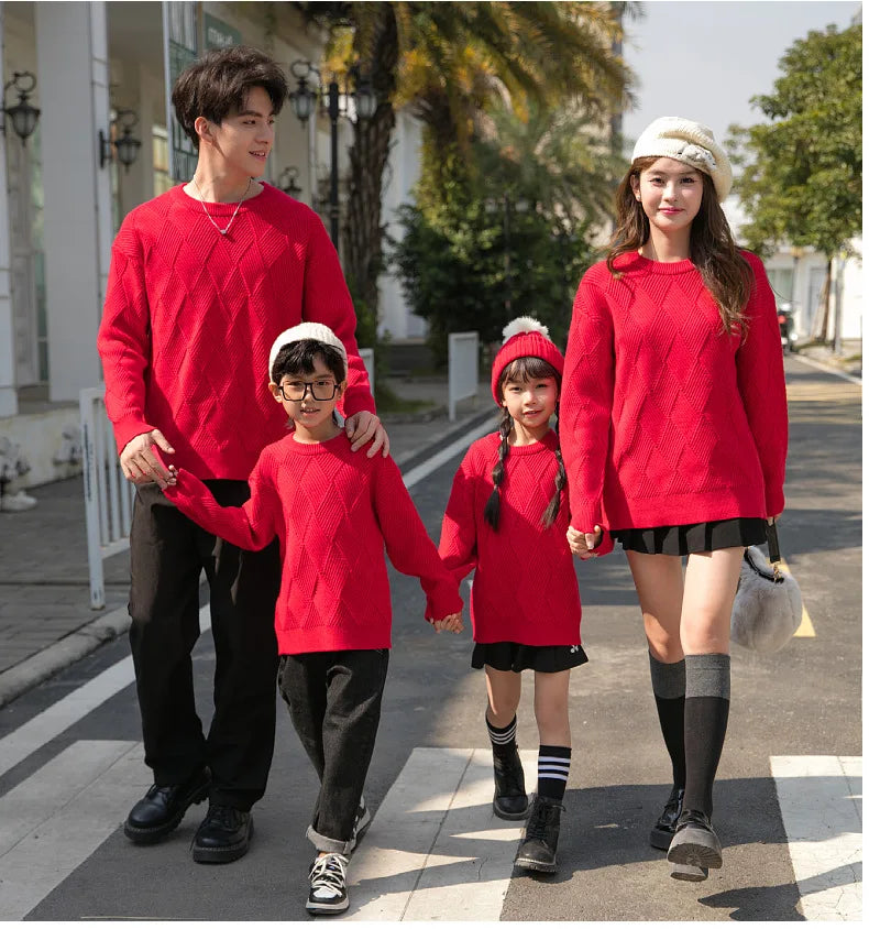 Matching Family Christmas Sweaters Holiday Knitwear
